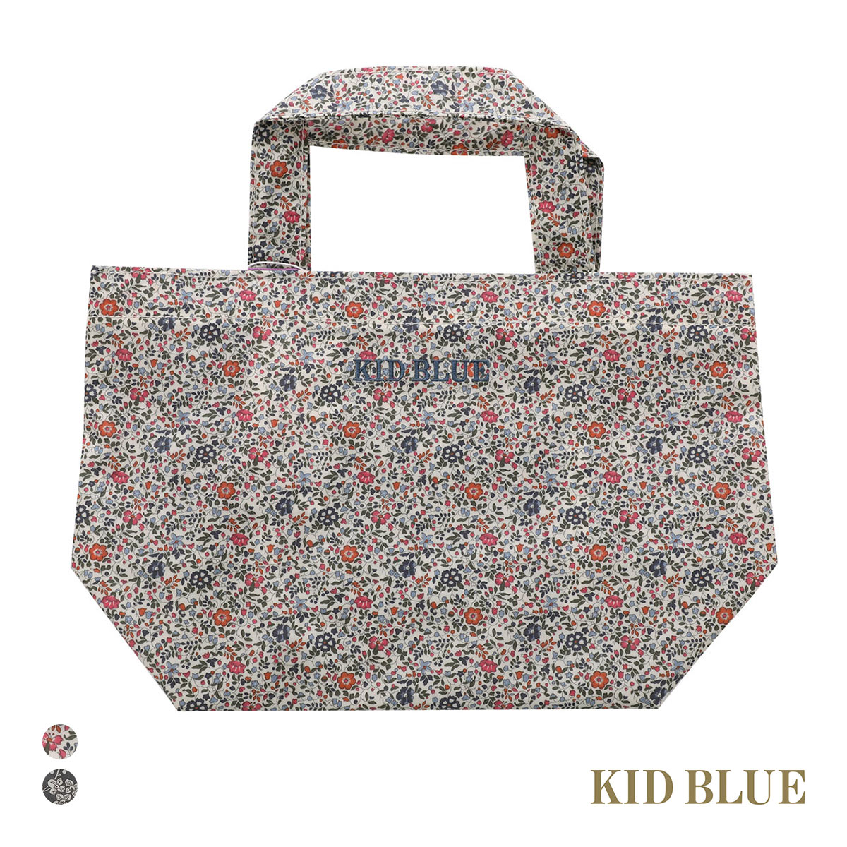 キッドブルー 25AW LIBERTYプリントG バッグ KID BLUE(LBE-薄ベージュ-Free)