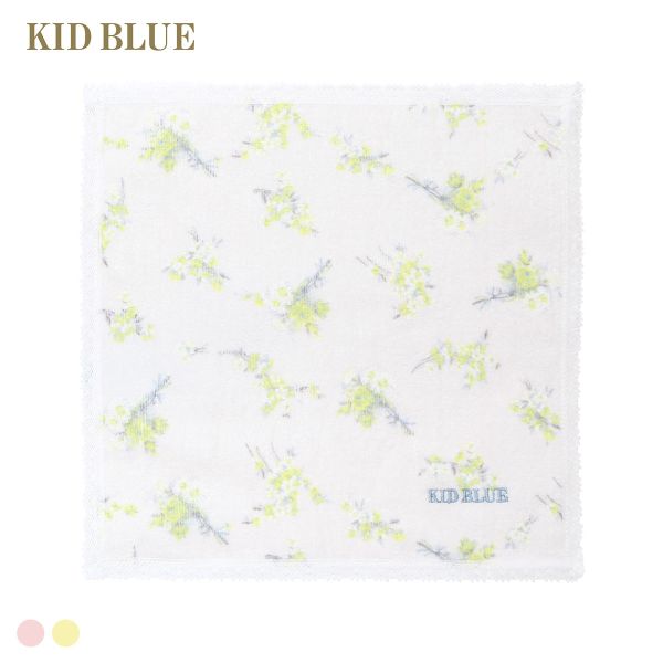 キッドブルー 26ブリティッシュブーケ ハンカチ KID BLUE