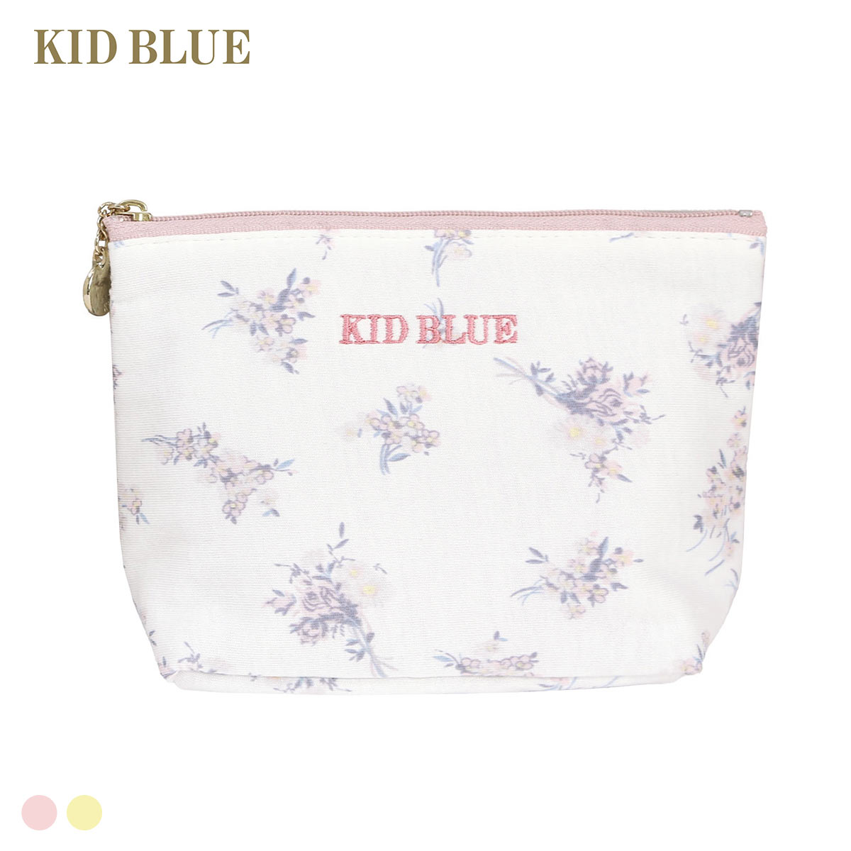 キッドブルー 26ブリティッシュブーケN ポーチ KID BLUE(PI-ピンク-Free)