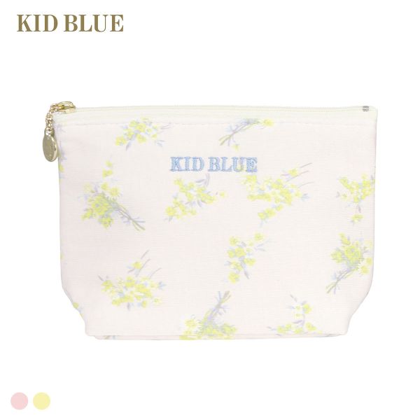 キッドブルー 26ブリティッシュブーケN ポーチ KID BLUE