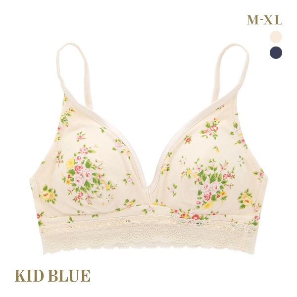 30%OFF キッドブルー KID BLUE 24ローズブーケ ブラジャー ノンワイヤー ソフトブラジャー 三角ブラ ブラレット 単品 30%OFF キッドブルー KID BLUE 24ローズブーケ ブラジャー ノンワイヤー ソフトブラジャー 三角ブラ ブラレット 単品