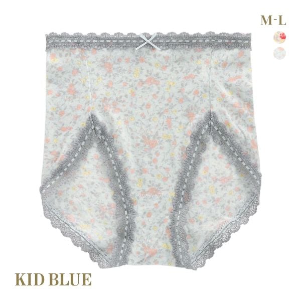 キッドブルー 24ガーニッシュフラワー ショーツ スタンダード ノーマル ハイウエスト KID BLUE