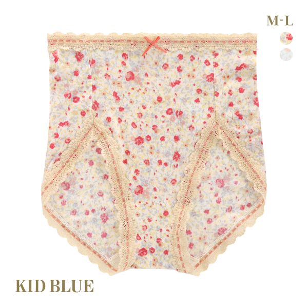 【メール便(5)】 キッドブルー 24ガーニッシュフラワー ショーツ スタンダード ノーマル ハイウエスト KID BLUE 【メール便(5)】 キッドブルー 24ガーニッシュフラワー ショーツ スタンダード ノーマル ハイウエスト KID BLUE