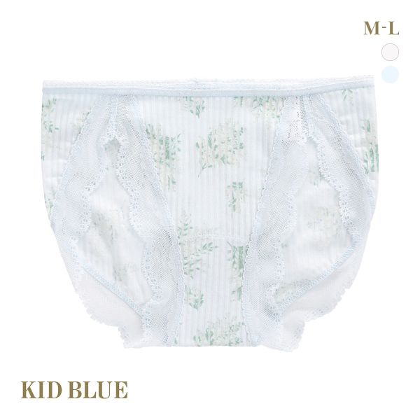キッドブルー ミモザストライプ ショーツ スタンダード ノーマルショーツ KID BLUE