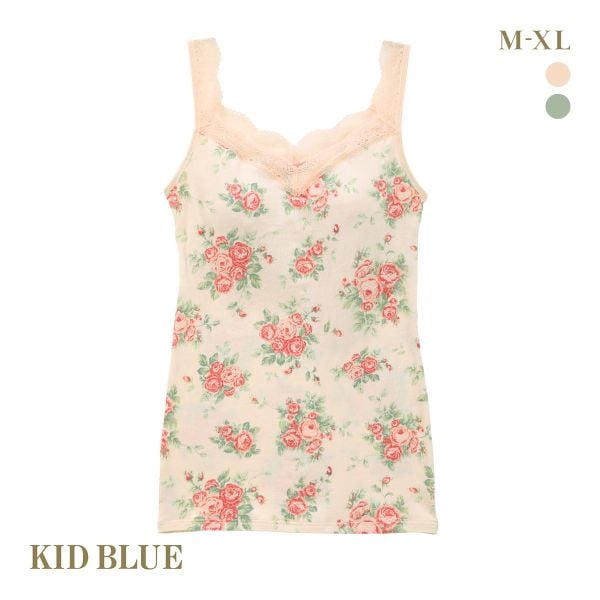 キッドブルー 25オータムローズ カップ付き キャミソール レディース インナー KID BLUE