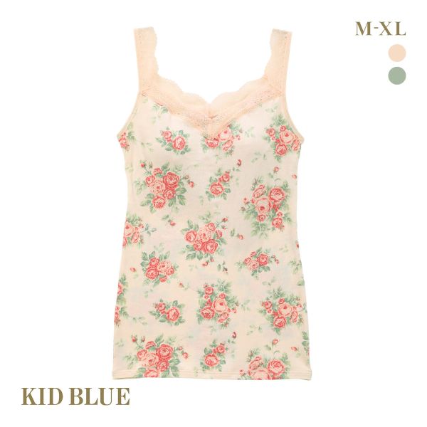 キッドブルー 25オータムローズ カップ付き キャミソール レディース インナー KID BLUE