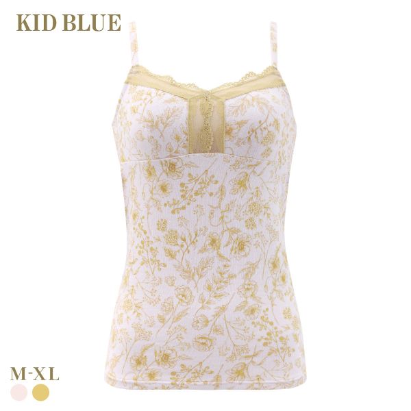 キッドブルー フルールPt カップ付き キャミソール レディース インナー KID BLUE