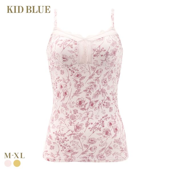 キッドブルー フルールPt カップ付き キャミソール レディース インナー KID BLUE