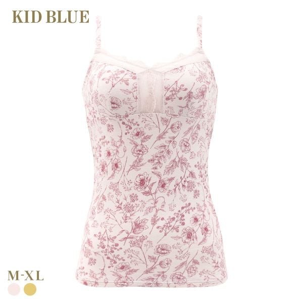 キッドブルー フルールPt カップ付き キャミソール レディース インナー KID BLUE