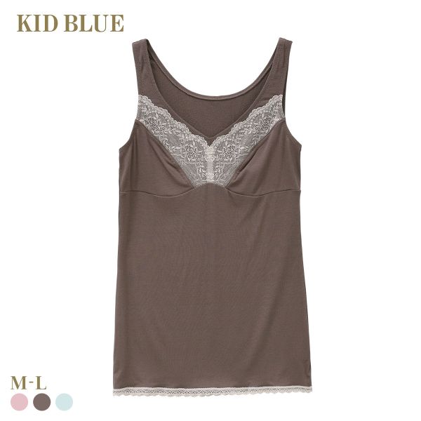 キッドブルー 25レーシーベアフライス キャミソール タンクトップ レディース インナー KID BLUE