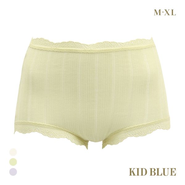 キッドブルー 25オーガニックコットンリブ ショーツ ショートカルソン ボーイレングス KID BLUE