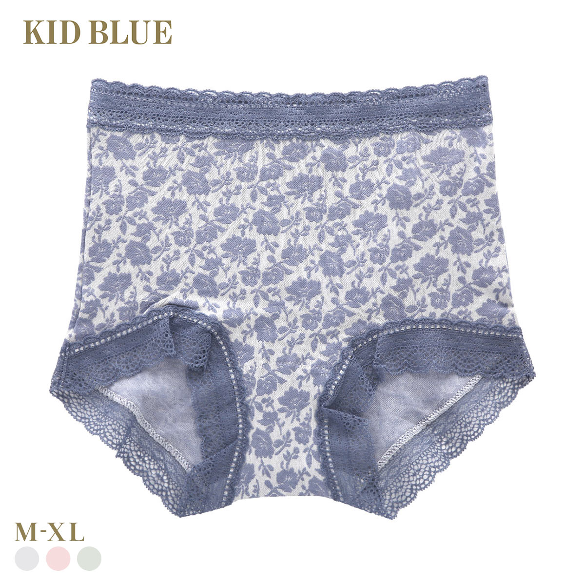 キッドブルー 25フラワーJQ ショーツ ショートカルソン ボーイレングス KID BLUE 大きいサイズ