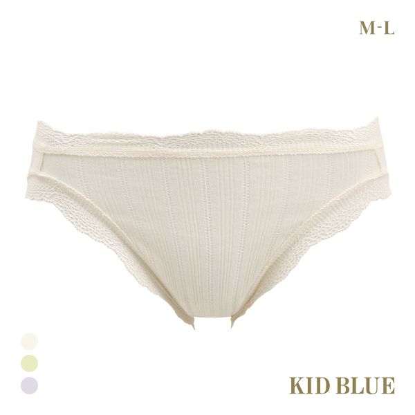 キッドブルー 25オーガニックコットンリブ ショーツ スタンダード ノーマルショーツ KID BLUE