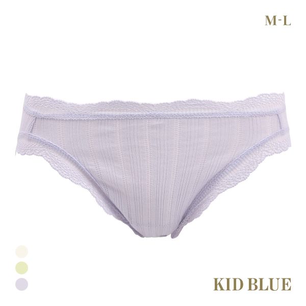 キッドブルー 25オーガニックコットンリブ ショーツ スタンダード ノーマルショーツ KID BLUE