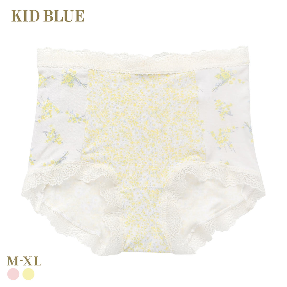 キッドブルー 26ブリティッシュブーケ ショーツ ショートカルソン ボーイレングス KID BLUE(YE-イエロー-M)