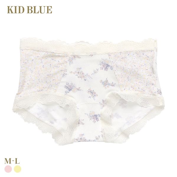 キッドブルー 26ブリティッシュブーケ ショーツ ショートカルソン ヒップハンガー ボーイレングス 単品 KID BLUE(PI-ピンク-M)