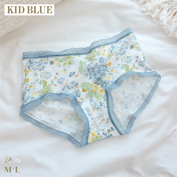 キッドブルー 26フローラルガーデン ショーツ ショートカルソン ヒップハンガー ボーイレングス KID BLUE