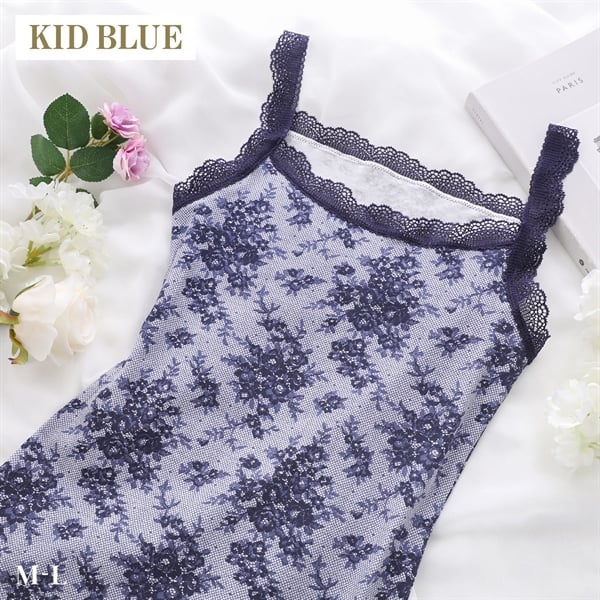 キッドブルー 26ローズレースPT キャミソール インナー レディース 下着 KID BLUE