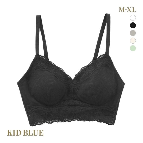 キッドブルー KID BLUE 20STANDARD ブラジャー ノンワイヤー ブラレット 単品 ソフトブラジャー 三角ブラ