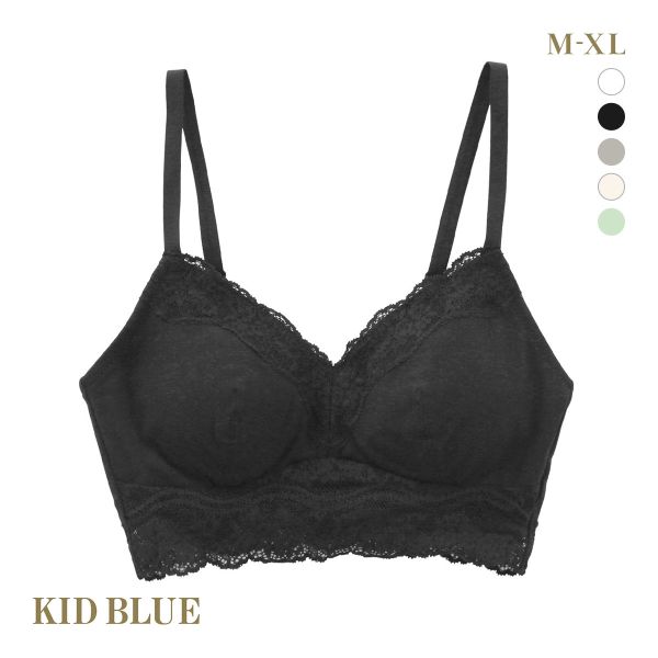 キッドブルー KID BLUE 20STANDARD ブラジャー ノンワイヤー ブラレット 単品 ソフトブラジャー 三角ブラ