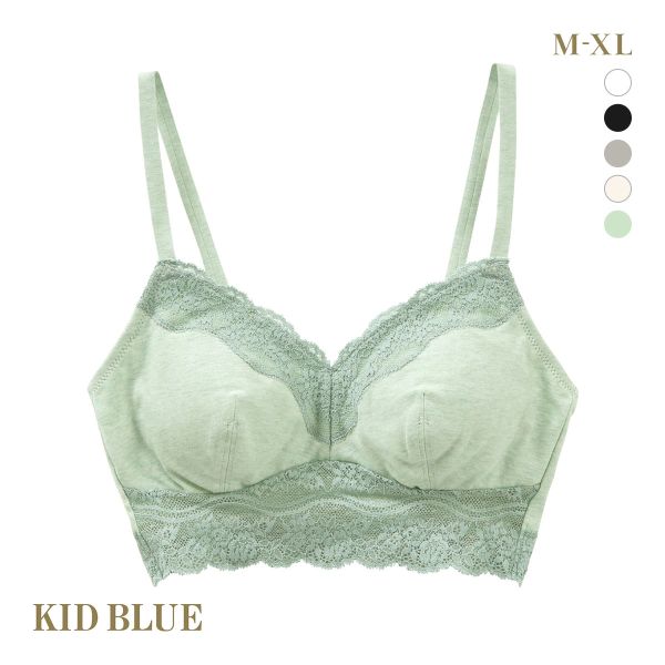 キッドブルー KID BLUE 20STANDARD ブラジャー ノンワイヤー ブラレット 単品 ソフトブラジャー 三角ブラ