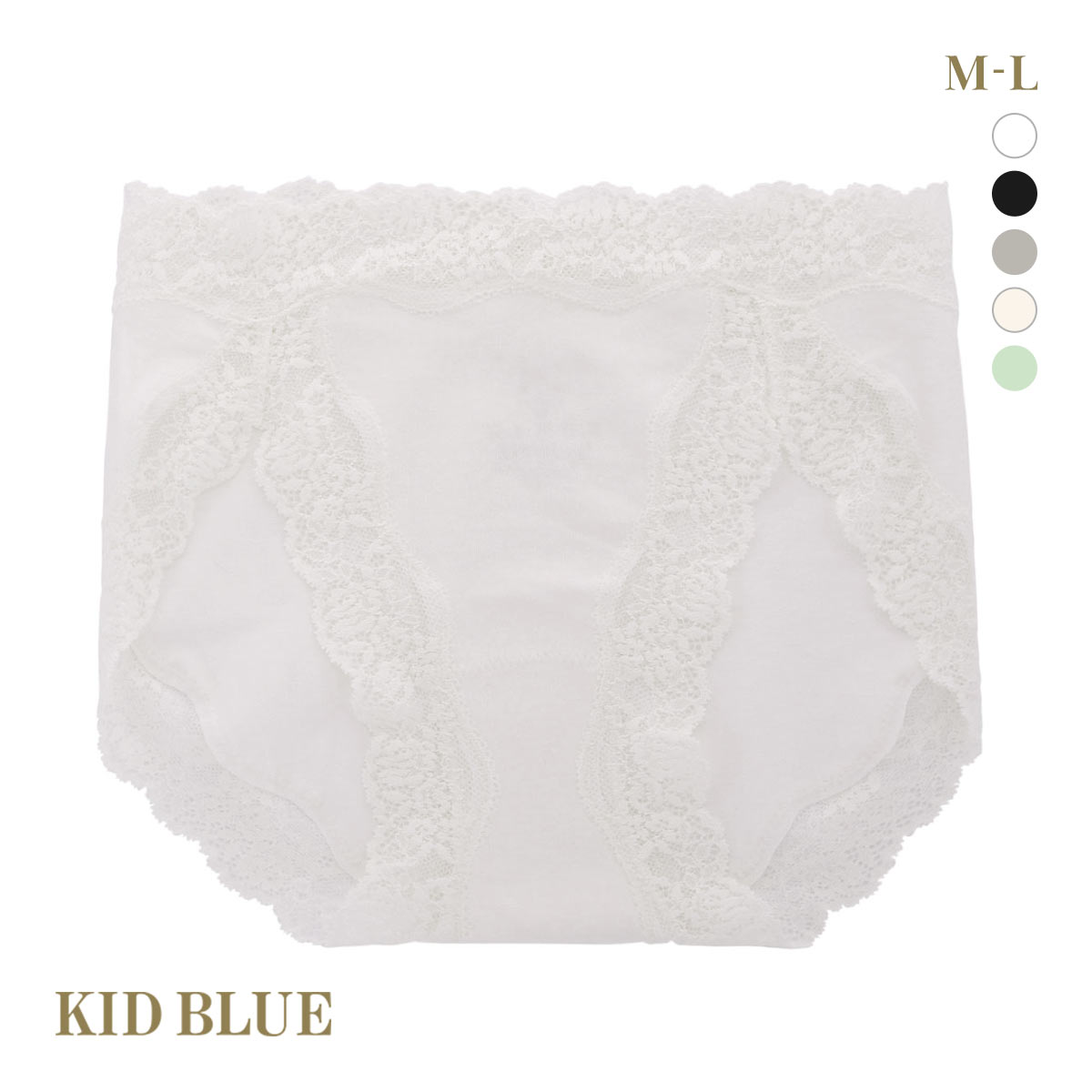 キッドブルー KID BLUE 20STANDARD ショーツ スタンダード ML 単品(OW-オフホワイト-M)