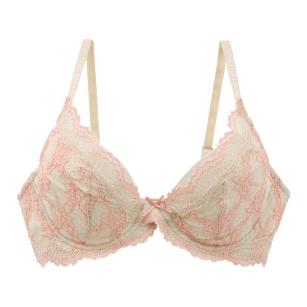 キッドブルー KID BLUE シャーリングレース ブラジャー ワイヤーブラジャー 3/4カップ 単品