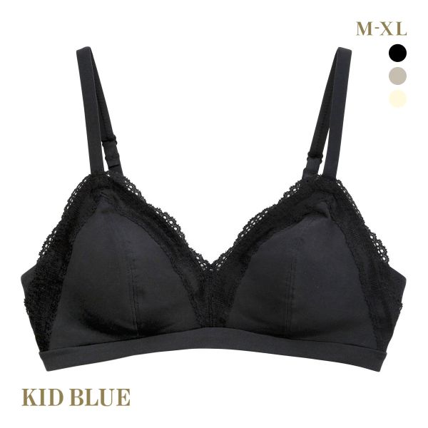 キッドブルー KID BLUE 24ベンベルグベア天 ノンワイヤーブラジャー 単品