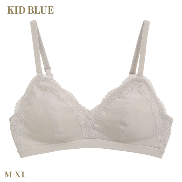 キッドブルー KID BLUE 24ベンベルグベア天 ノンワイヤーブラジャー 単品