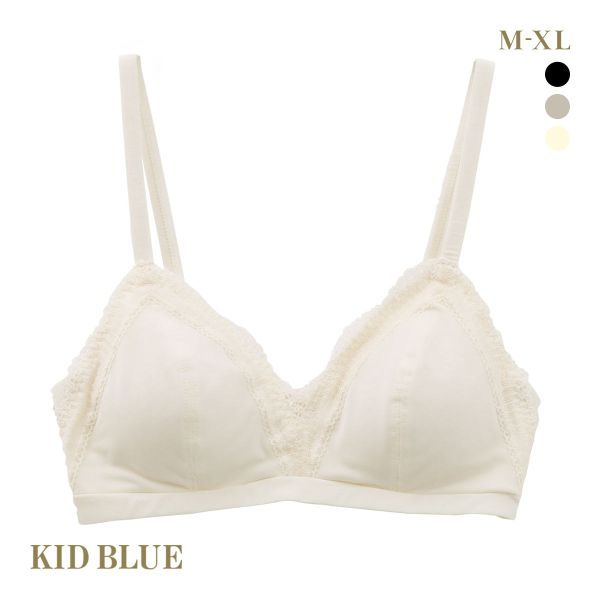 キッドブルー KID BLUE 24ベンベルグベア天 ノンワイヤーブラジャー 単品