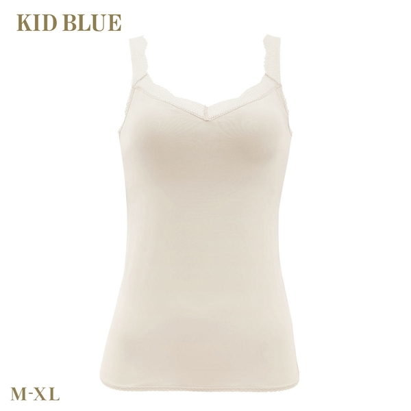 キッドブルー 24ベンベルグベア天 キャミソール カップ付き インナー 大きいサイズ KID BLUE