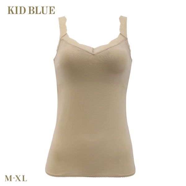 キッドブルー 24ベンベルグベア天 キャミソール カップ付き インナー 大きいサイズ KID BLUE