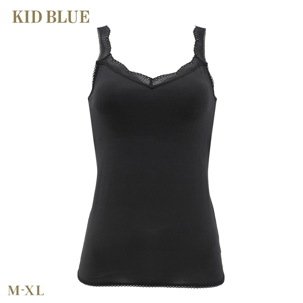 キッドブルー 24ベンベルグベア天 キャミソール カップ付き インナー 大きいサイズ KID BLUE