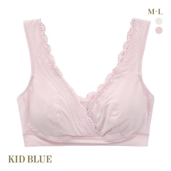 キッドブルー KID BLUE マタニティ 20ベンベルグベア天 ブラジャー ノンワイヤー ハーフトップ 授乳ブラ 産前 産後 単品