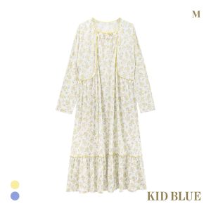 KID BLUE アイボリー 長袖ワンピース パジャマ セット KID BLUE アイボリー 長袖ワンピース パジャマ セット