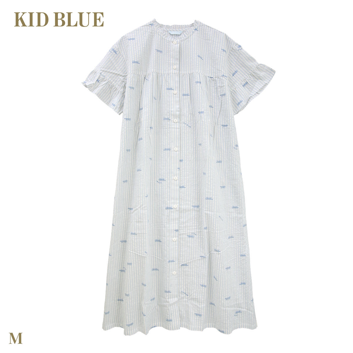 ねこちゃんさま Hitoshi Tamuraワンピース、KID BLUE ガウン キッドブルー リサ・ラーソンコラボN ワンピース 半袖 ルームウェア