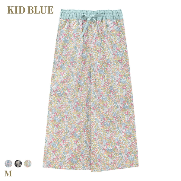 キッドブルー 26LIBERTYプリント フルレングス パンツ ルームウェア KID BLUE