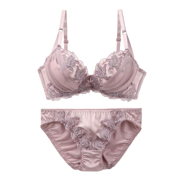 サンエイ SANEI 脇高 ボタニカルブーケ ブラジャー ショーツ セット ABCD 脇肉 すっきり 脇寄せ ブラセット 美胸 谷間 丸胸