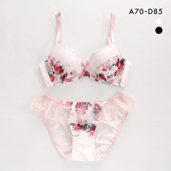 サンエイ 脇高 グランガーデン ブラセット ABCD 脇肉 はみ肉すっきり 脇寄せ ブラジャー ショーツ セット 美胸 谷間 丸胸 SANEI