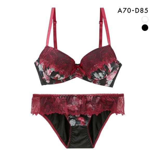 サンエイ 脇高 グランガーデン ブラセット ABCD 脇肉 はみ肉すっきり 脇寄せ ブラジャー ショーツ セット 美胸 谷間 丸胸 SANEI