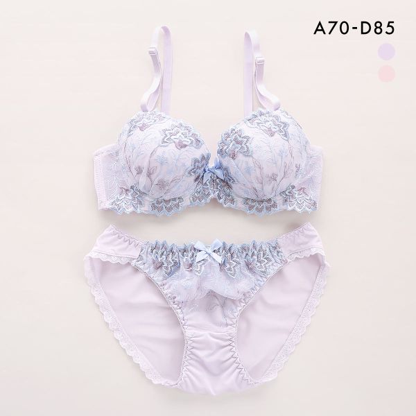 サンエイ キューティブロッサム ブラセット ABCD ブラジャー ショーツ セット 美胸 谷間 丸胸 SANEI 大きいサイズ