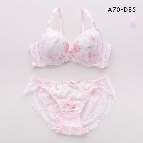 サンエイ 脇高 パステルフラワー ブラセット ABCD 脇肉 はみ肉すっきり 脇寄せ ブラジャー ショーツ セット 美胸 谷間 丸胸 SANEI サンエイ 脇高 パステルフラワー ブラセット ABCD 脇肉 はみ肉すっきり 脇寄せ ブラジャー ショーツ セット 美胸 谷間 丸胸 SANEI