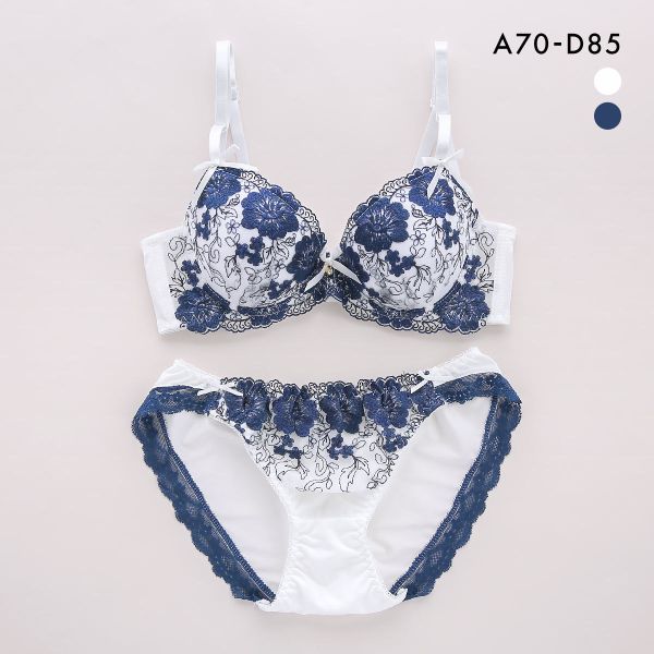 サンエイ 脇高 クラシカルレディローズ ブラセット ABCD 脇肉 はみ肉すっきり 脇寄せ ブラジャー ショーツ セット 美胸 谷間 丸胸 SANEI