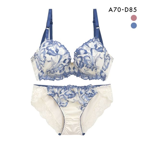 サンエイ 脇高 アロマティックメモワール ブラセット ABCD 脇肉 はみ肉すっきり 脇寄せ ブラジャー ショーツ セット 美胸 SANEI