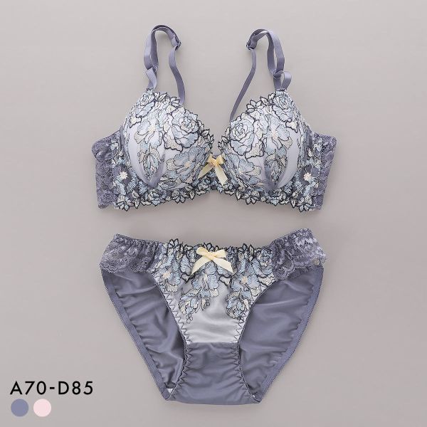 サンエイ 脇高 シャイニーローズ ブラセット ABCD 脇肉 はみ肉すっきり 脇寄せ ブラジャー ショーツ セット 美胸 SANEI