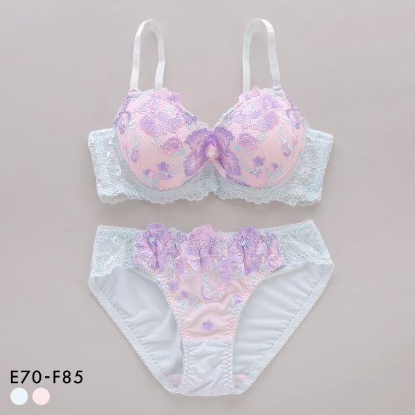 サンエイ 脇高 ビビットフラワー ブラセット EF 大きいサイズ グラマー 脇肉 谷間 盛り ブラジャー ショーツ セット 美胸 SANEI サンエイ 脇高 ビビットフラワー ブラセット EF 大きいサイズ グラマー 脇肉 谷間 盛り ブラジャー ショーツ セット 美胸 SANEI