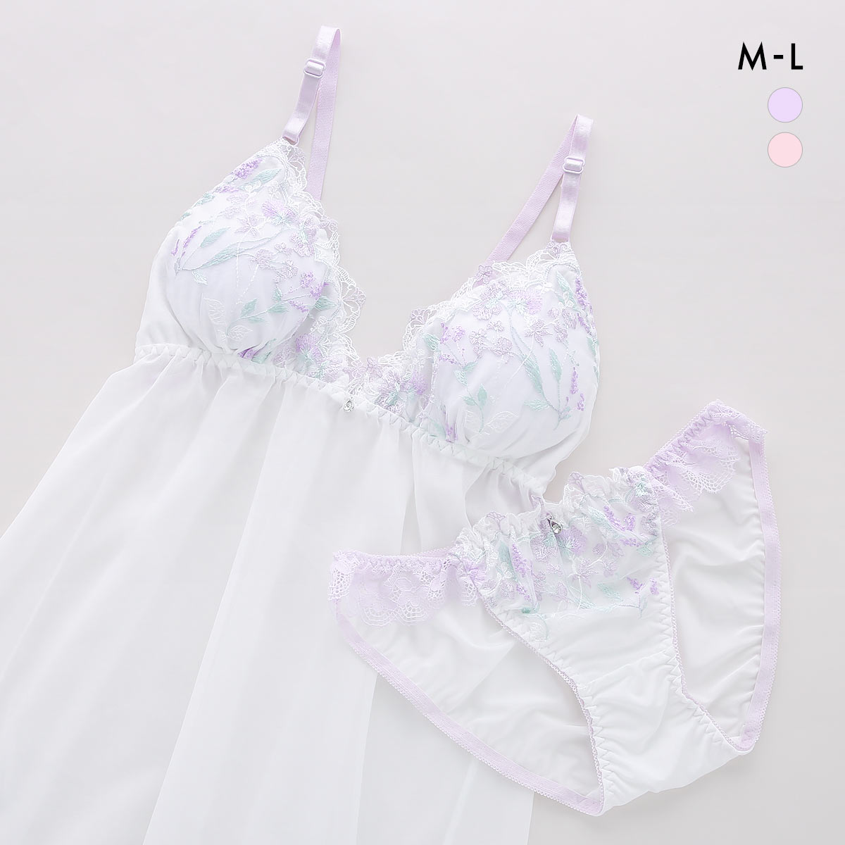 最終値下げShiro 【M】8way01Tutu Collection サンエイ ガーリーフラワーブーケ カップ付き スリップ