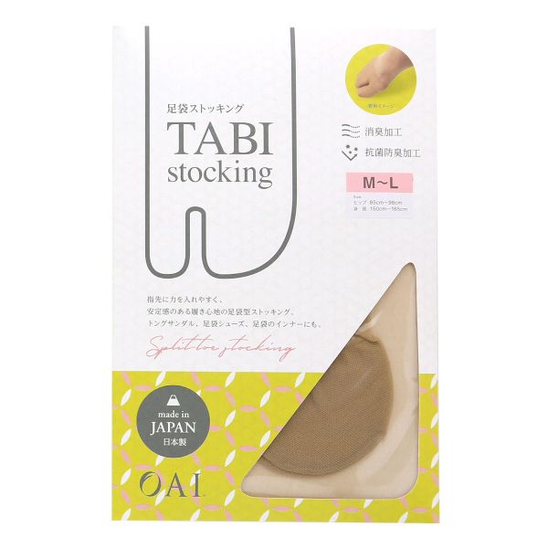 オーアイ OAI 足袋ストッキング パンスト 消臭 抗菌防臭 レディース 日本製