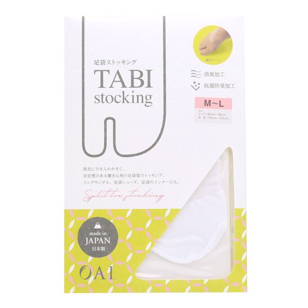 オーアイ OAI 足袋ストッキング パンスト 消臭 抗菌防臭 レディース 日本製