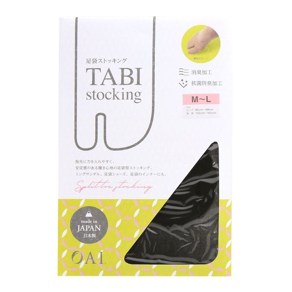オーアイ OAI 足袋ストッキング パンスト 消臭 抗菌防臭 レディース 日本製